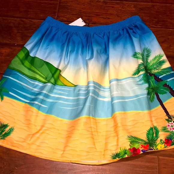 Unique Vintage Hula Girl Skirt - Picture 3 of 9